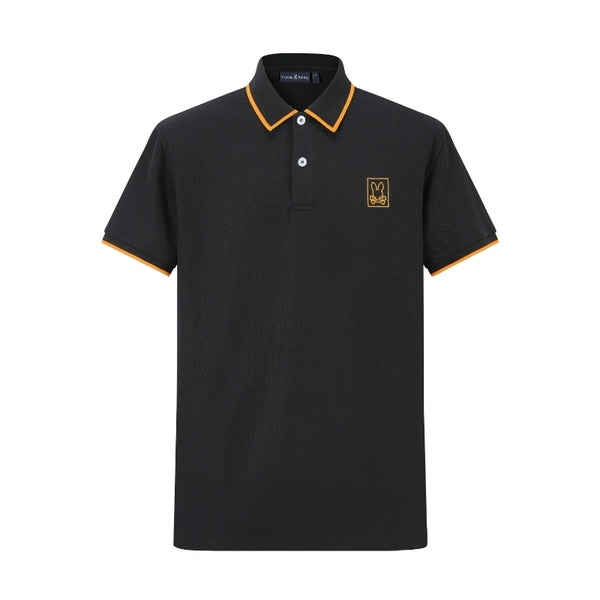 Camiseta 22344# Tipo Polo Negra Para hombre