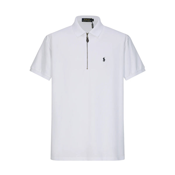 Camiseta P1# Tipo Polo Blanca Para Hombre