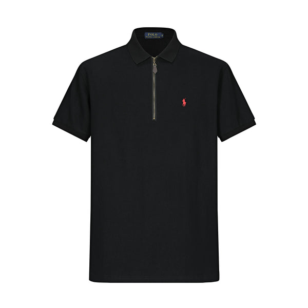 Camiseta P1# Tipo Polo Negra Para Hombre