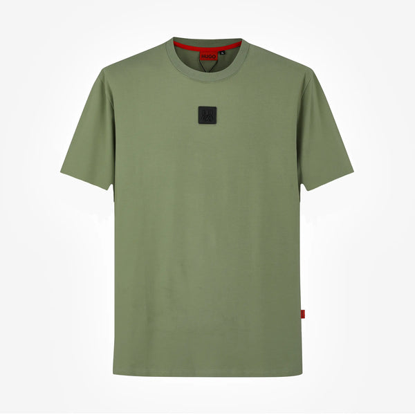 Camiseta B66002 Estampada Verde Para Hombre