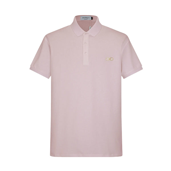 Camiseta 58186 Tipo Polo Rosado Para hombre