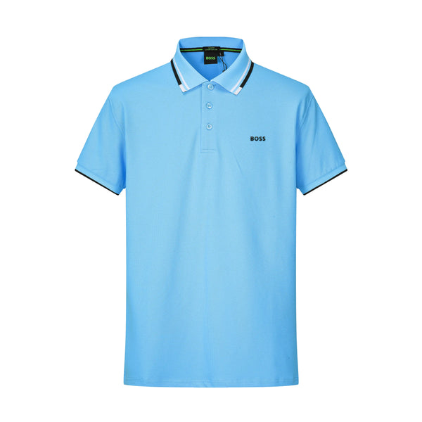 Camiseta 58132 Tipo Polo Azul Para hombre