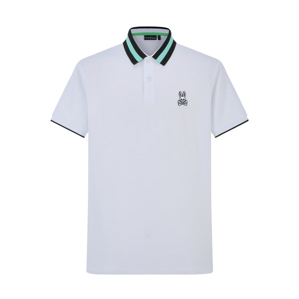 Camiseta 13610 Tipo Polo Blanco Para hombre