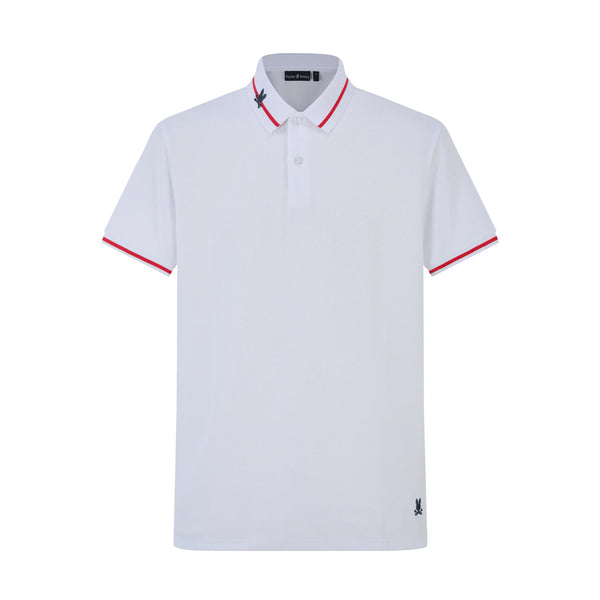 Camiseta 22345 Tipo Polo Blanco Para hombre