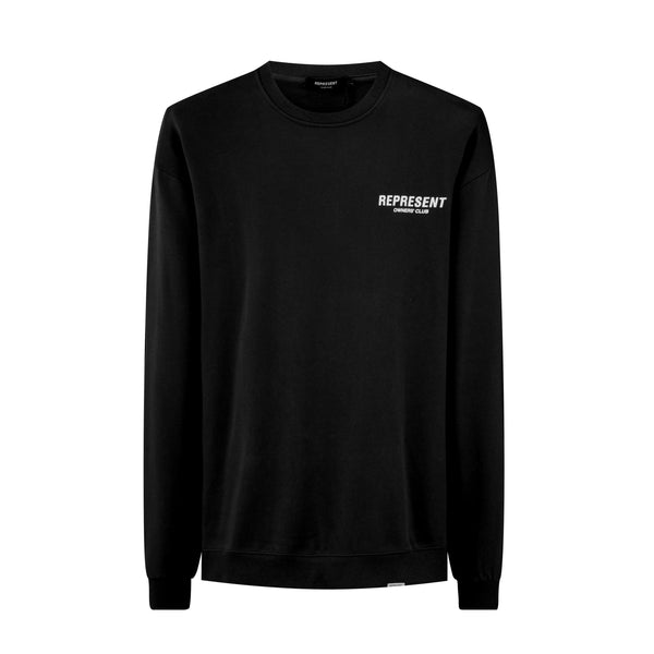 Buzo Oversize 568015 Negro Cuello Redondo Para Hombre