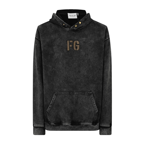 Buzo Oversize 668028 Pickling Negro Con Chompa Para Hombre