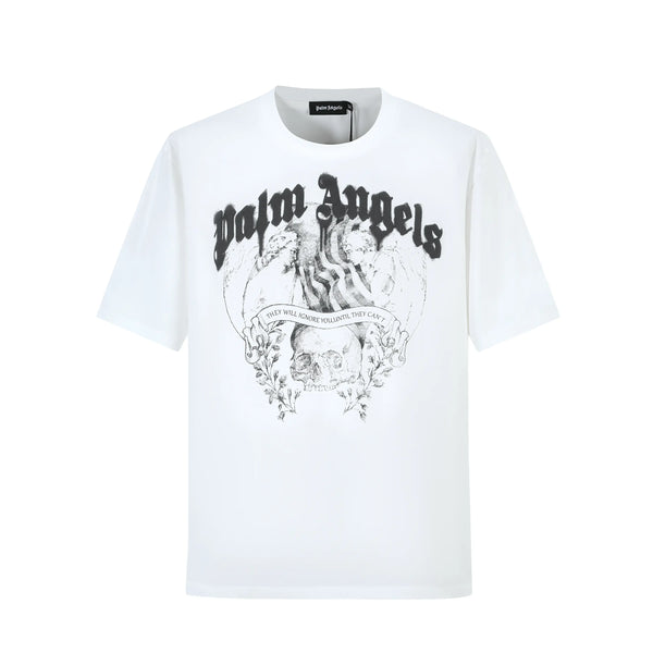 Camiseta 834018  Oversize Blanca Para Hombre