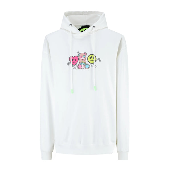 Buzo Oversize 568033 Blanco Con Chompa Para Hombres