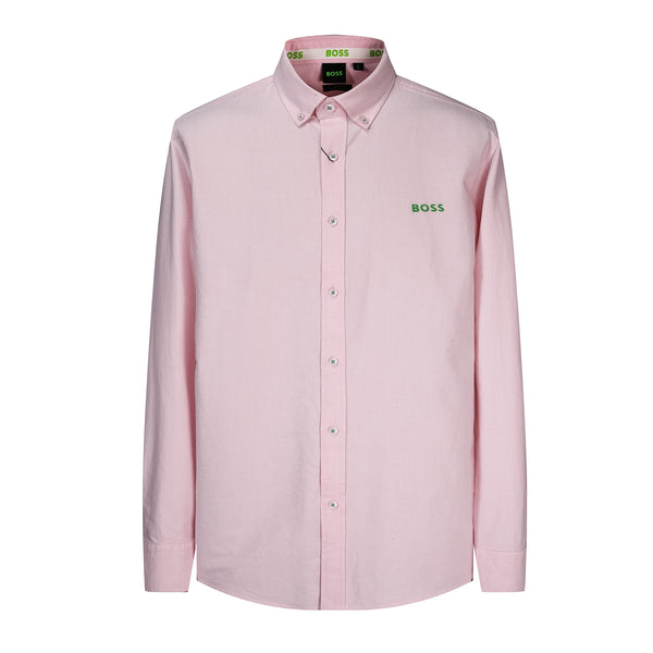 Camisa 50006 Rosa Manga Larga para Hombre