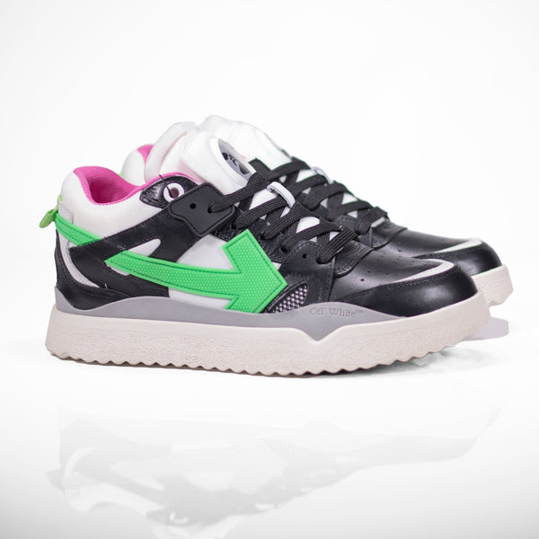 Zapatillas Out Of Office Calf Leath Negros con Verde